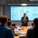 Leadership Training Workshop mit Trainer und Teilnehmern