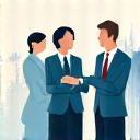 Symbol für Talent Acquisition mit fokussierten Personen